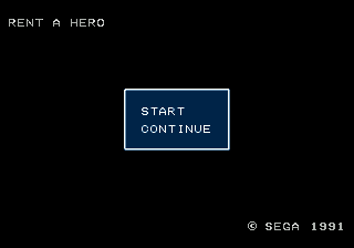 Заставка игры Rent a Hero